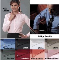 Van Heusen Men's & Ladies' Silky Poplin